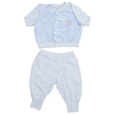 Set (Blau, Weiß) von H&M Baby Baumwolle