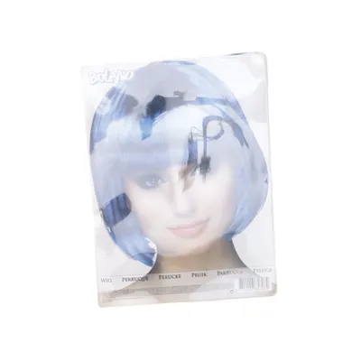 Pruik (Blauw) van Boland