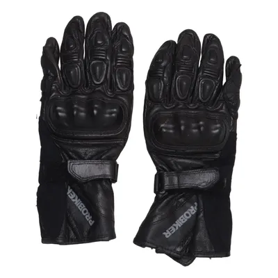 Motorhandschoenen (Zwart) van Probiker Leer, Nylon, Polyester