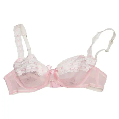 Bra (Pink, White) from Agent Provocateur Polyamide