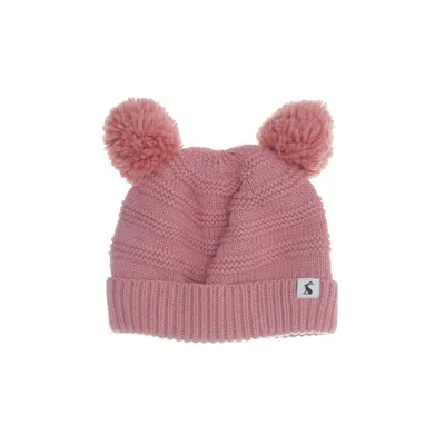 Bobble hat (Pink) from Joules Cotton