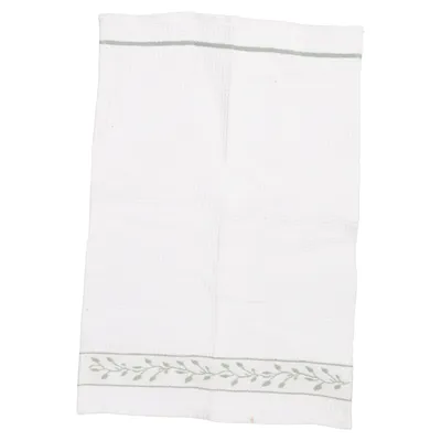 Kitchen towel (White, Green) from Almedahls Cotton
