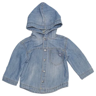 Spijkerjas (Blauw) van Topomini Katoen, Polyester