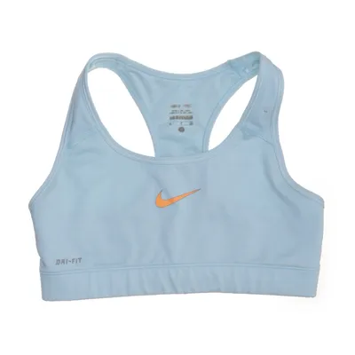 Sports-BH (Turkis) fra Nike Polyester, Elastan