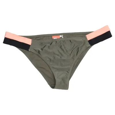 Bikini broekje (Groen, Meerkleurig) van River Island Resort Elastaan, Polyamide, Polyester