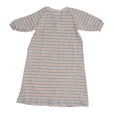 Klänning (Beige, Vit, Brun) från Minimundus Bomull