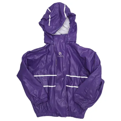 Regnjacka (Lila) från Elka Polyester, Polyuretan