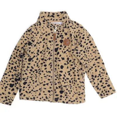 Fleecejacka (Beige, Svart, Flerfärgad) från Mini Rodini