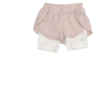 Short de sport (Rose, Blanc) de Mini a Ture Élasthane, Polyamide
