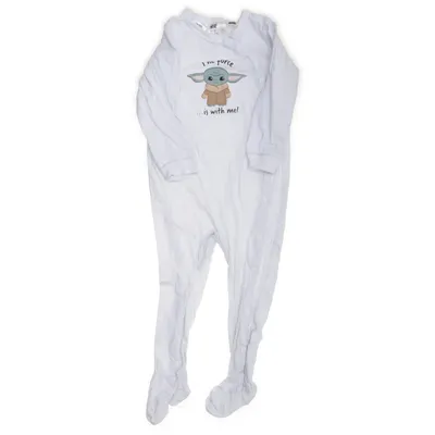 Barboteuse (Blanc) de H&M x Star Wars Coton, Élasthane