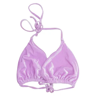 Haut de bikini (Violet) de ASOS Swim Élasthane, Polyamide, Polyester