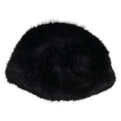 Hat (Black) from Zara Accessories Acrylic, Polyester