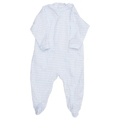 Rompers (Blue, White) from Mignon Cotton