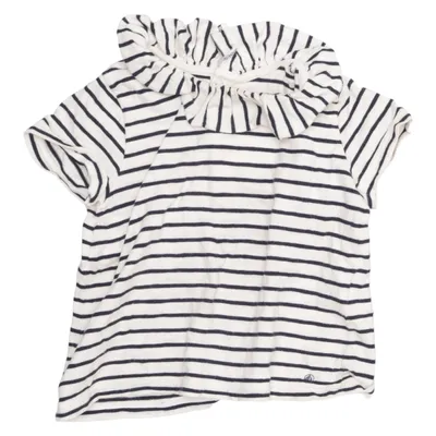 Top (Wit, Blauw) van Petit Bateau Katoen