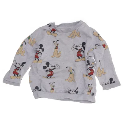 Collegetröja (Grå, Flerfärgad) från H&M x Disney Bomull, Elastan