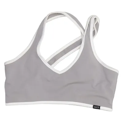 Brassière (Gris, Blanc) de Oace Élasthane, Polyester