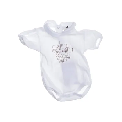 Body (Vit) från Livly Baby Bomull
