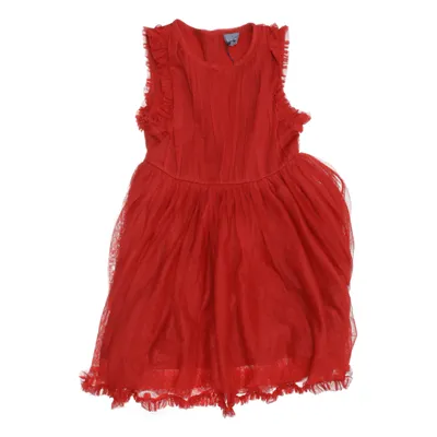 Jurk (Rood) van Next Katoen, Polyester