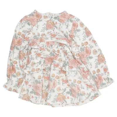 Dress (Beige, Multicolored) from Petter & Kajsa Cotton, Elastane
