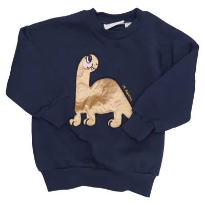 Sweatshirt (Blue) from Mini Rodini Cotton