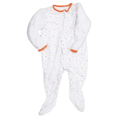 Barboteuse (Blanc, Multicolore) de Gro Coton, Polyester