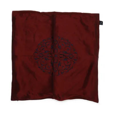 Cushion cover (Red) from Himla Silk, Polyester, Viscose