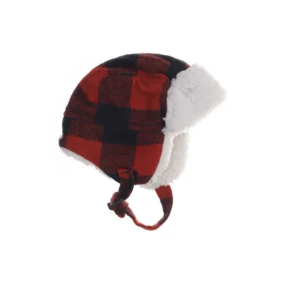 Trapperhatt (Röd, Svart, Vit) från Kombi Akryl, Polyester, Viskos, Ull