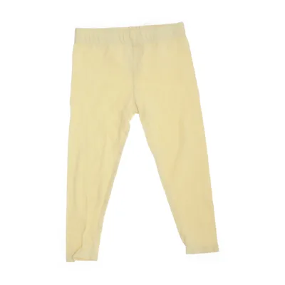 Legging (Jaune) de Pocopiano Coton, Élasthane