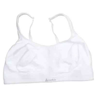 Sports bra (White) from Odlo Elastane, Polyester
