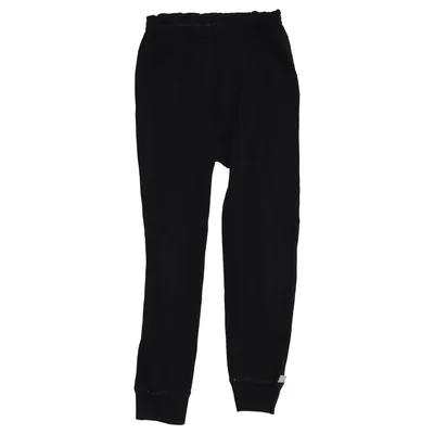 Lange onderbroek (Zwart) van 808 Merinowol, Zijde