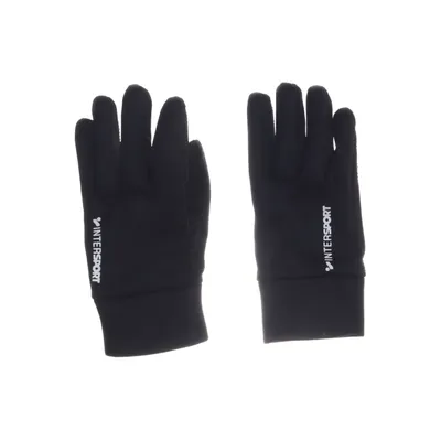 Gloves (Black) from Intersport Elastane, Polyester