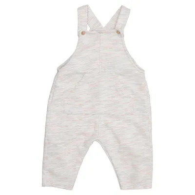 Hängselbyxor (Beige, Flerfärgad) från Zara Bomull, Polyester