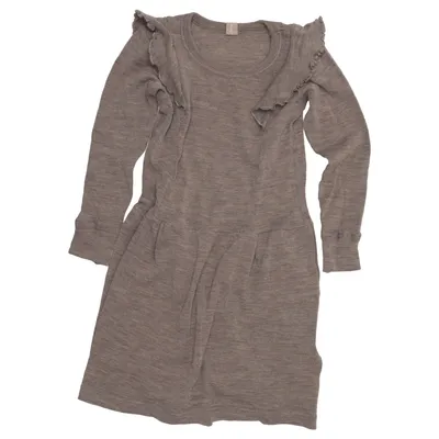 Klänning (Beige) från Dilling Merinoull