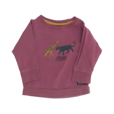 Collegetröja (Lila) från Villervalla Ekologisk bomull, Elastan