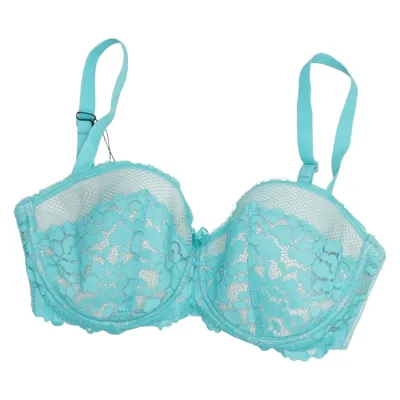 Bra (Green) from Ivory Rose Elastane, Polyamide, Polyester, Polyurethane