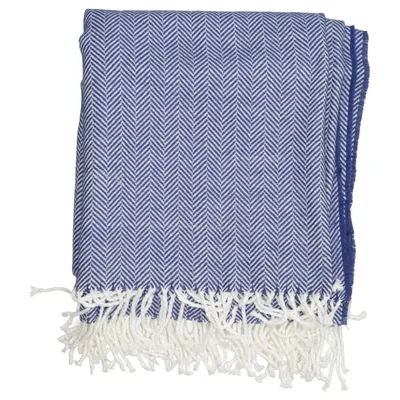 Decke (Blau, Weiß) von Oriflame Acryl