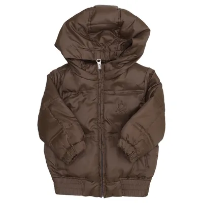 Winterjacke (Braun) von United Colors of Benetton Daune, Feder, Polyester