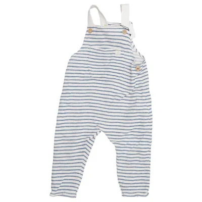 Dungarees (Blue, White) from Zara Baby Cotton