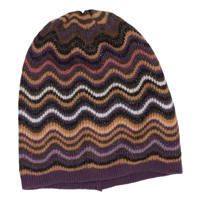 Bonnet (Violet, Multicolore) de Missoni Lindex Acrylique, Laine