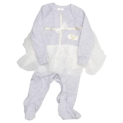 Rompertjes (Grijs) van Baby Baby Katoen, Polyester