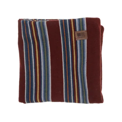 Sierkussensloop (Blauw, Meerkleurig) van Lexington Katoen, Wol