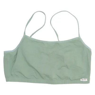 Bralette (Groen) van Waschbär Katoen, Elastaan