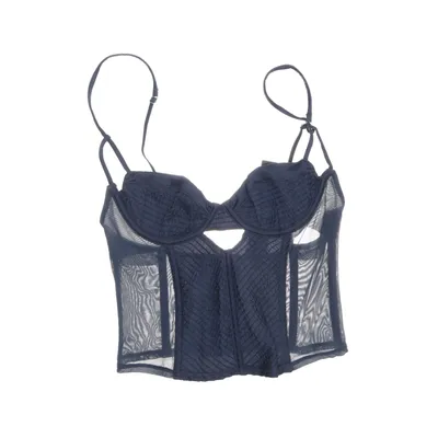 Bustier (Blå) från Zara Elastan, Polyester