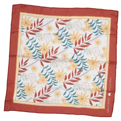 Zakdoek (Rood, Meerkleurig) van Loccitane Polyamide, Gerecycled polyester