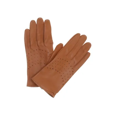 Leren handschoenen (Bruin)