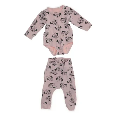 Sæt (Pink, Sort) fra Disney Baby Bomuld, Elastan