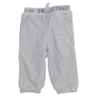 Corduroy pants (Gray) from F&F Cotton, Elastane, Polyester