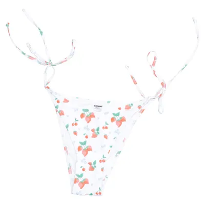 Bikini broekje (Wit, Meerkleurig) van Bright Swimwear Elastaan, Polyamide