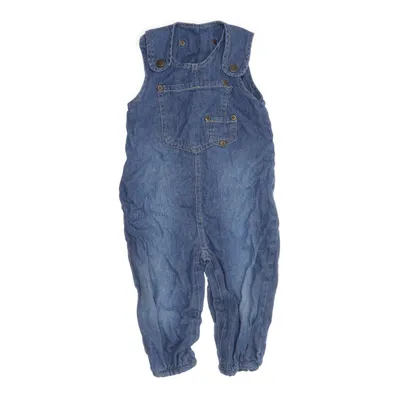 Hängselbyxor (Blå) från Ej Sikke Lej Bomull