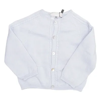 Cardigan (Blue) from Lillelam Merino wool